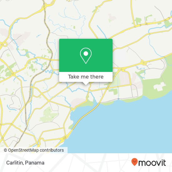 Carlitin, Avenida Santa Elena Parque Lefevre, Ciudad de Panamá map