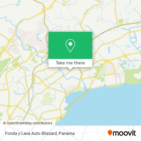 Fonda y Lava Auto Blizzard map