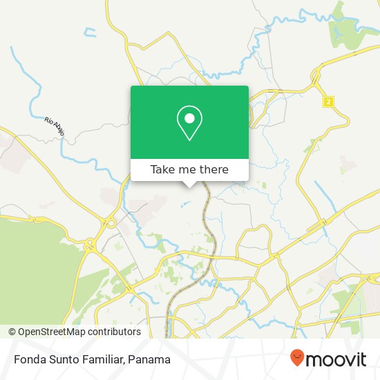 Fonda Sunto Familiar, Omar Torrijos, San Miguelito map