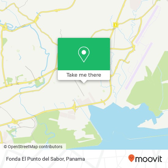 Fonda El Punto del Sabor, Avenida Paseo de los Sauces Juan Díaz, Ciudad de Panamá map