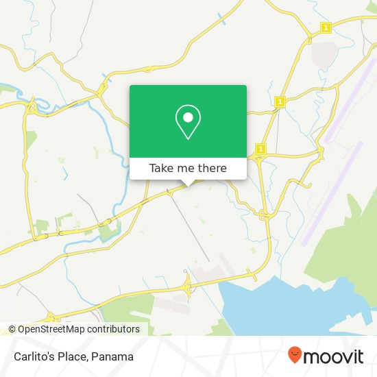 Carlito's Place map