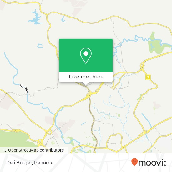 Deli Burger, Omar Torrijos, San Miguelito map