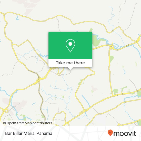 Bar Billar María map