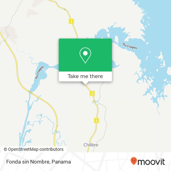 Fonda sin Nombre, Villa Unida, Chilibre map