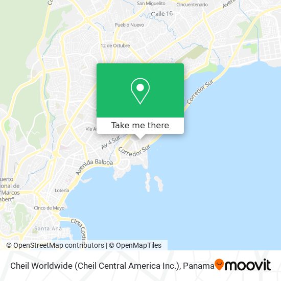 Cheil Worldwide (Cheil Central America Inc.) map