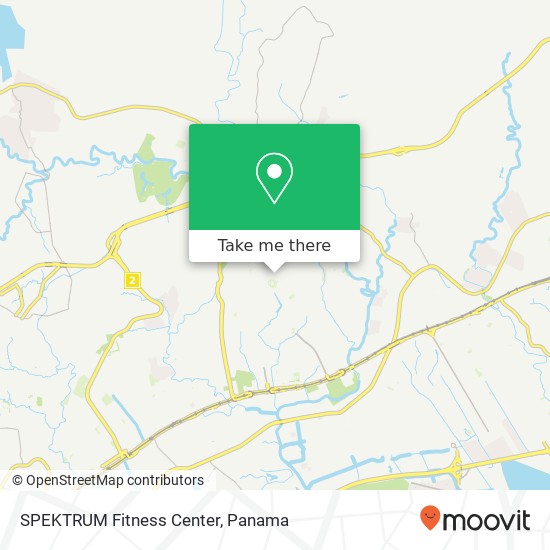 Mapa de SPEKTRUM Fitness Center