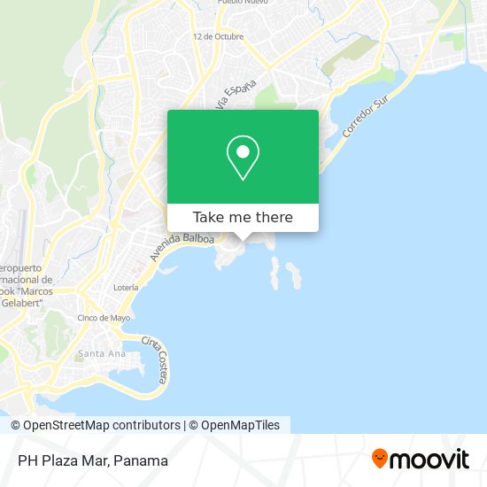 Mapa de PH Plaza Mar