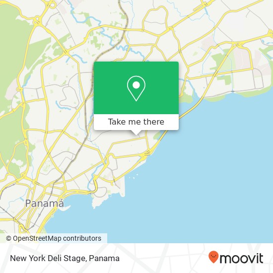 New York Deli Stage map