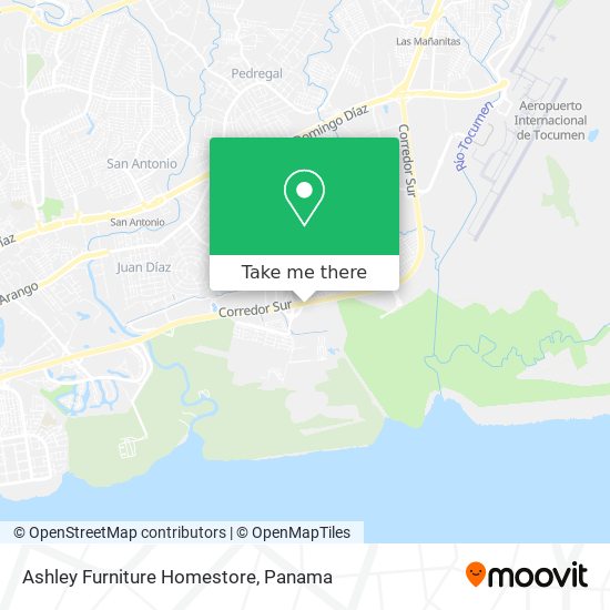 Ashley Furniture Homestore map