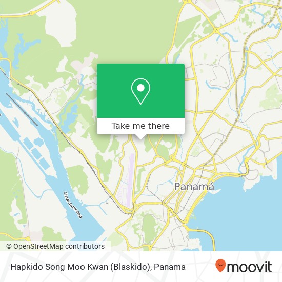 Hapkido Song Moo Kwan (Blaskido) map