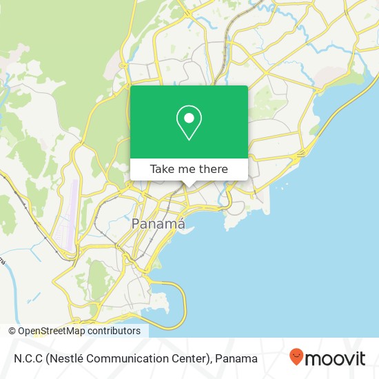 N.C.C (Nestlé Communication Center) map