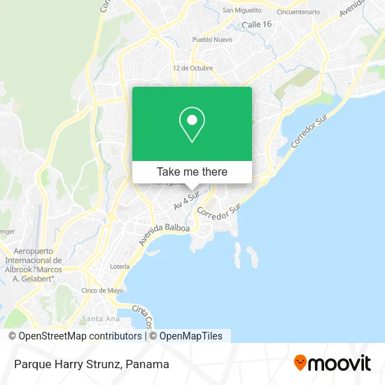 Mapa de Parque Harry Strunz