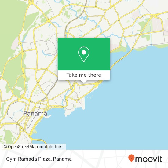 Gym Ramada Plaza map
