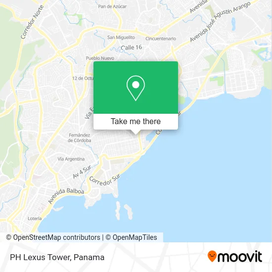 PH Lexus Tower map