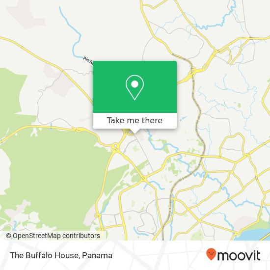 Mapa de The Buffalo House