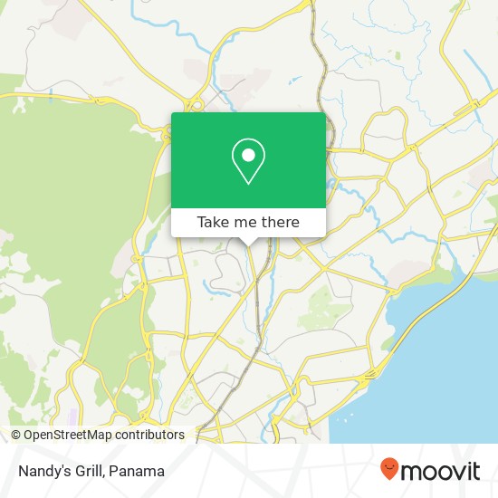 Nandy's Grill map