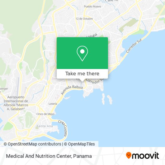 Mapa de Medical And Nutrition Center