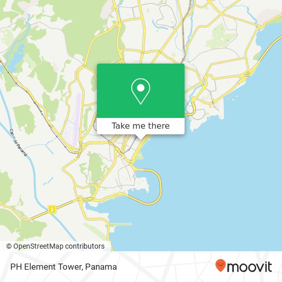 Mapa de PH Element Tower