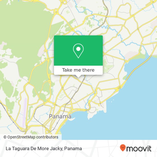 La Taguara De More Jacky map