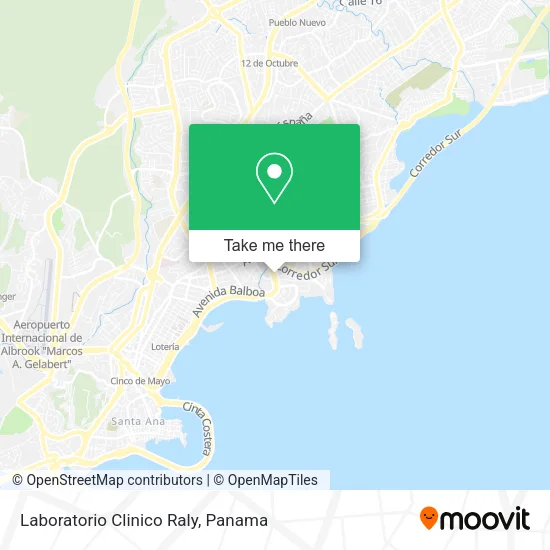 Laboratorio Clinico Raly map