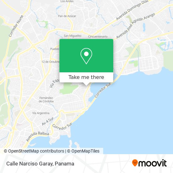 Calle Narciso Garay map