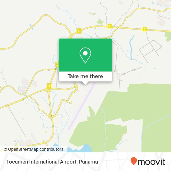 Tocumen International Airport map