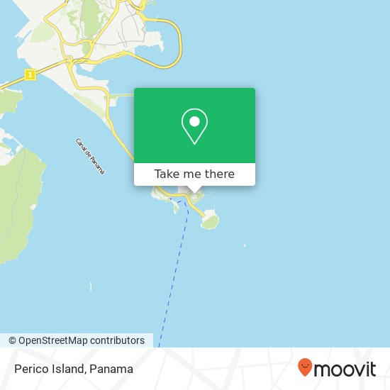 Perico Island map