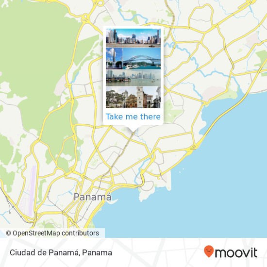 Mapa de Ciudad de Panamá