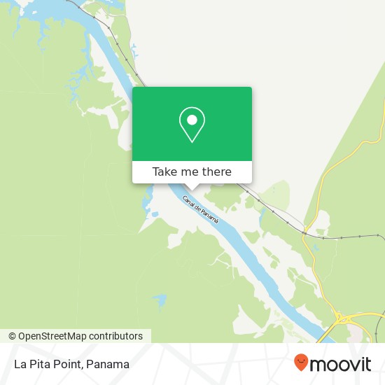 La Pita Point map