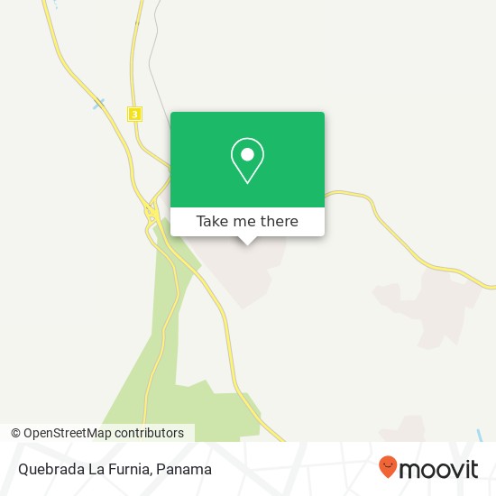 Quebrada La Furnia map