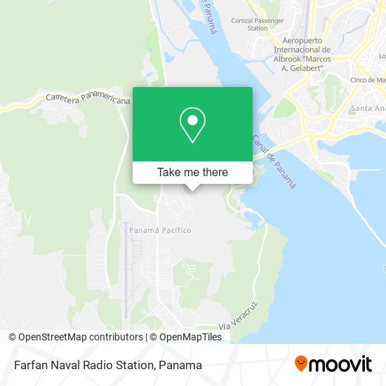 Farfan Naval Radio Station map