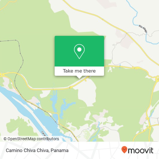 Camino Chiva Chiva map