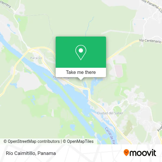 Río Caimitillo map