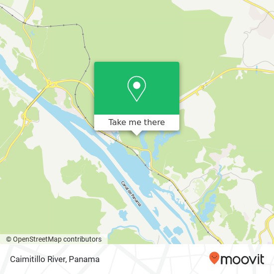 Caimitillo River map