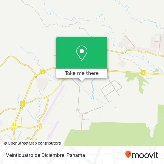 Veinticuatro de Diciembre map