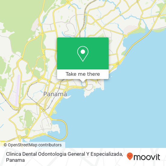 Clinica Dental Odontologia General Y Especializada map