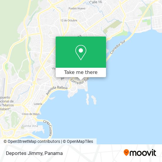Mapa de Deportes Jimmy