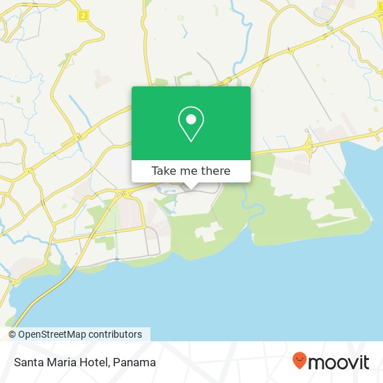 Santa Maria Hotel map