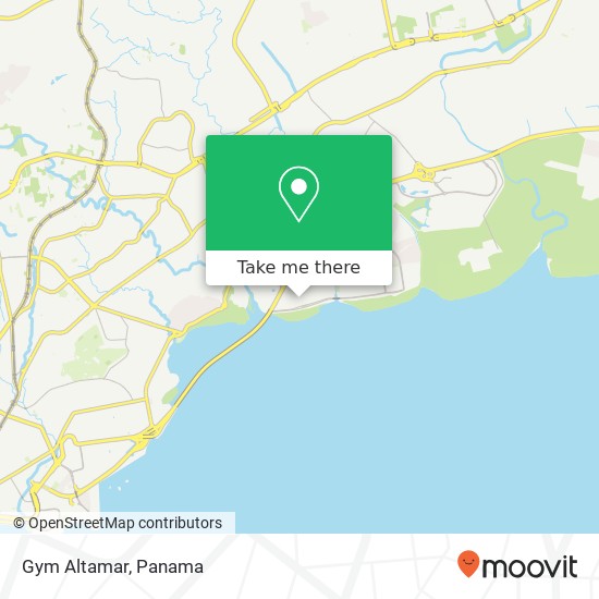 Gym Altamar map