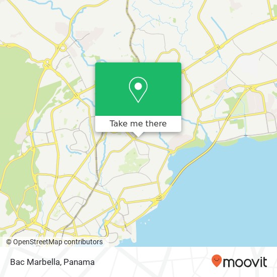 Bac Marbella map