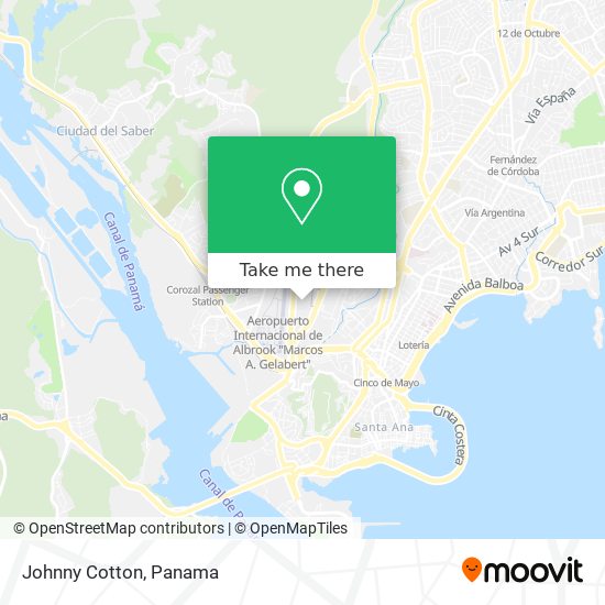 Johnny Cotton map