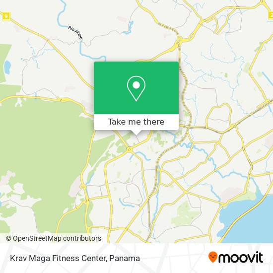 Krav Maga Fitness Center map