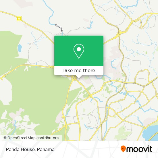 Mapa de Panda House