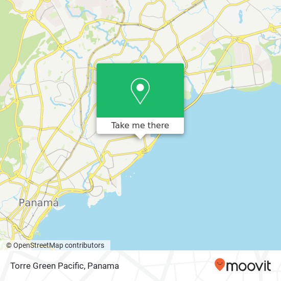 Mapa de Torre Green Pacific