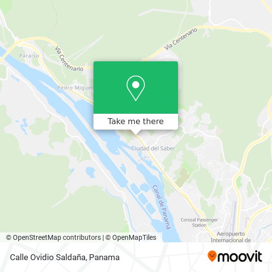 Calle Ovidio Saldaña map