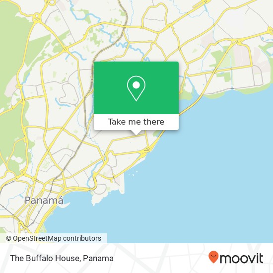 Mapa de The Buffalo House