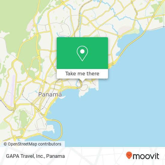 GAPA Travel, Inc. map