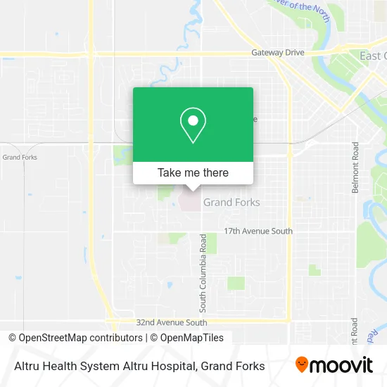 Altru Health System Altru Hospital map