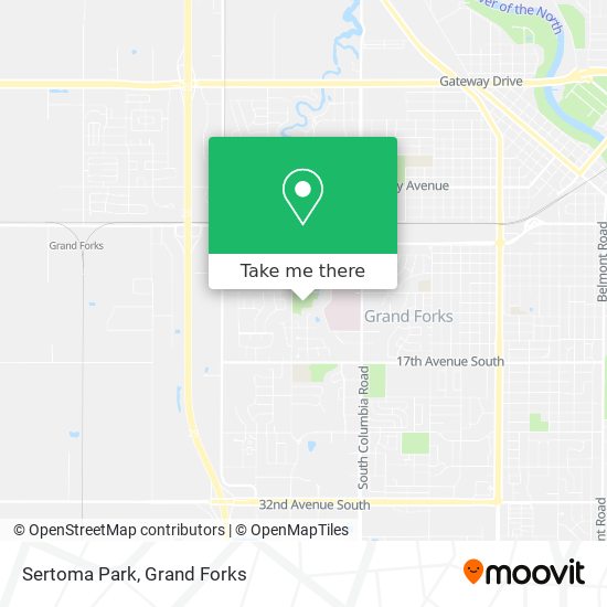 Sertoma Park map