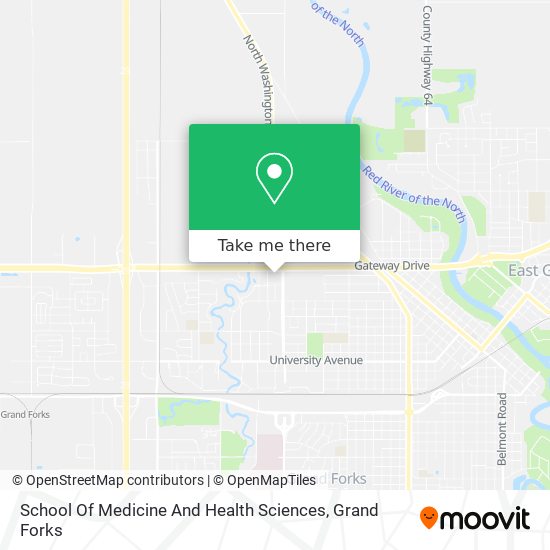 Mapa de School Of Medicine And Health Sciences
